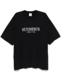 VETEMENTS Limited Edition T-shirt - Black