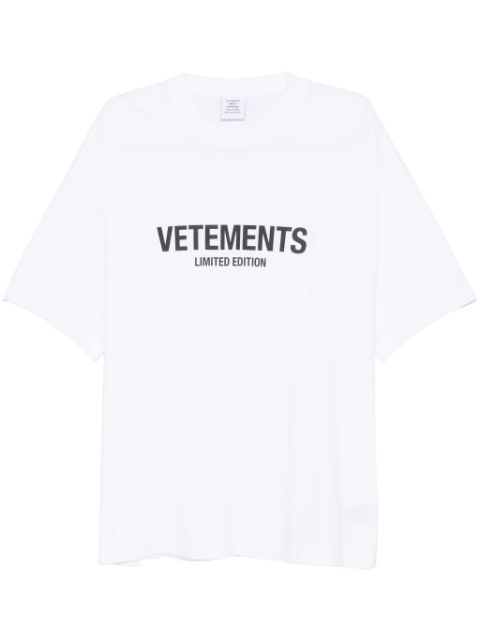 VETEMENTS playera de Edición Limitada