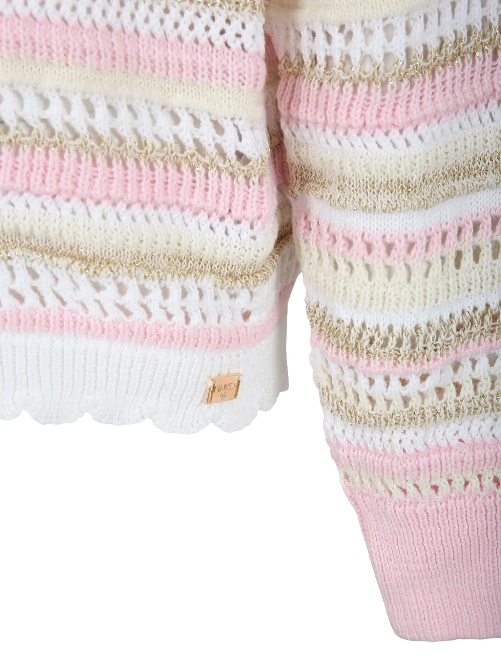 Pinko Kids Katoenen trui Roze