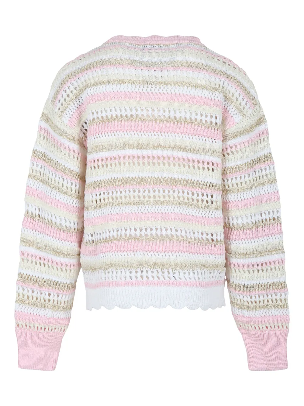 Pinko Kids Katoenen trui - Roze
