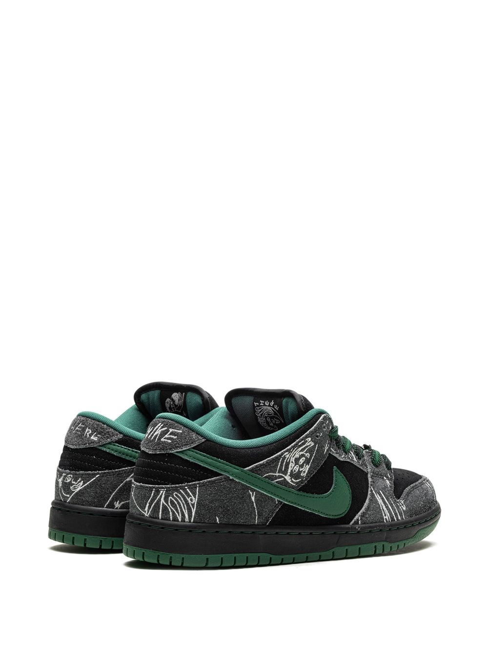 Nike SB Dunk Low "There Skateboards" sneakers Groen