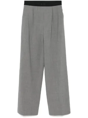 パンツ MSGM Woman Pants White 3741MDP23247669 02 Munsingwear's White】パンツ -デサントストア-DESCENTE STORE-