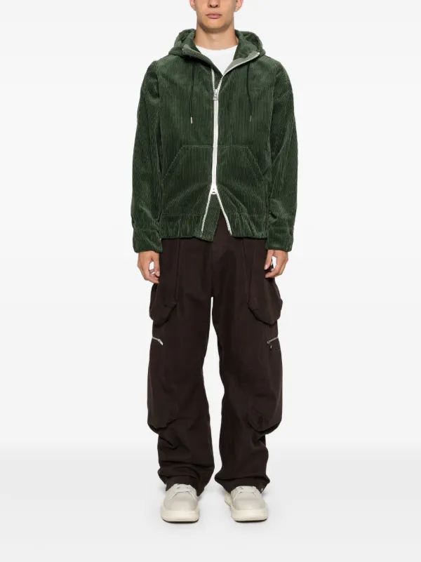 FTC Hooded Corduroy Jacket XL ダークグリーン FTC Hooded Corduroy Jacket XL ダークグリーン