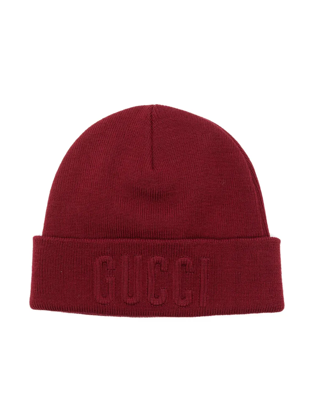 Gucci Kids Wollen muts Rood