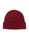 Gucci Kids wool beanie - Red