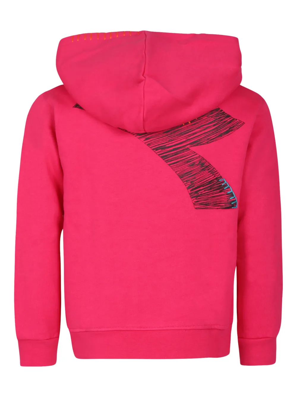 Diadora Junior logo-print hoodie | Girls Hoodies & Sweatshirts | Image 2