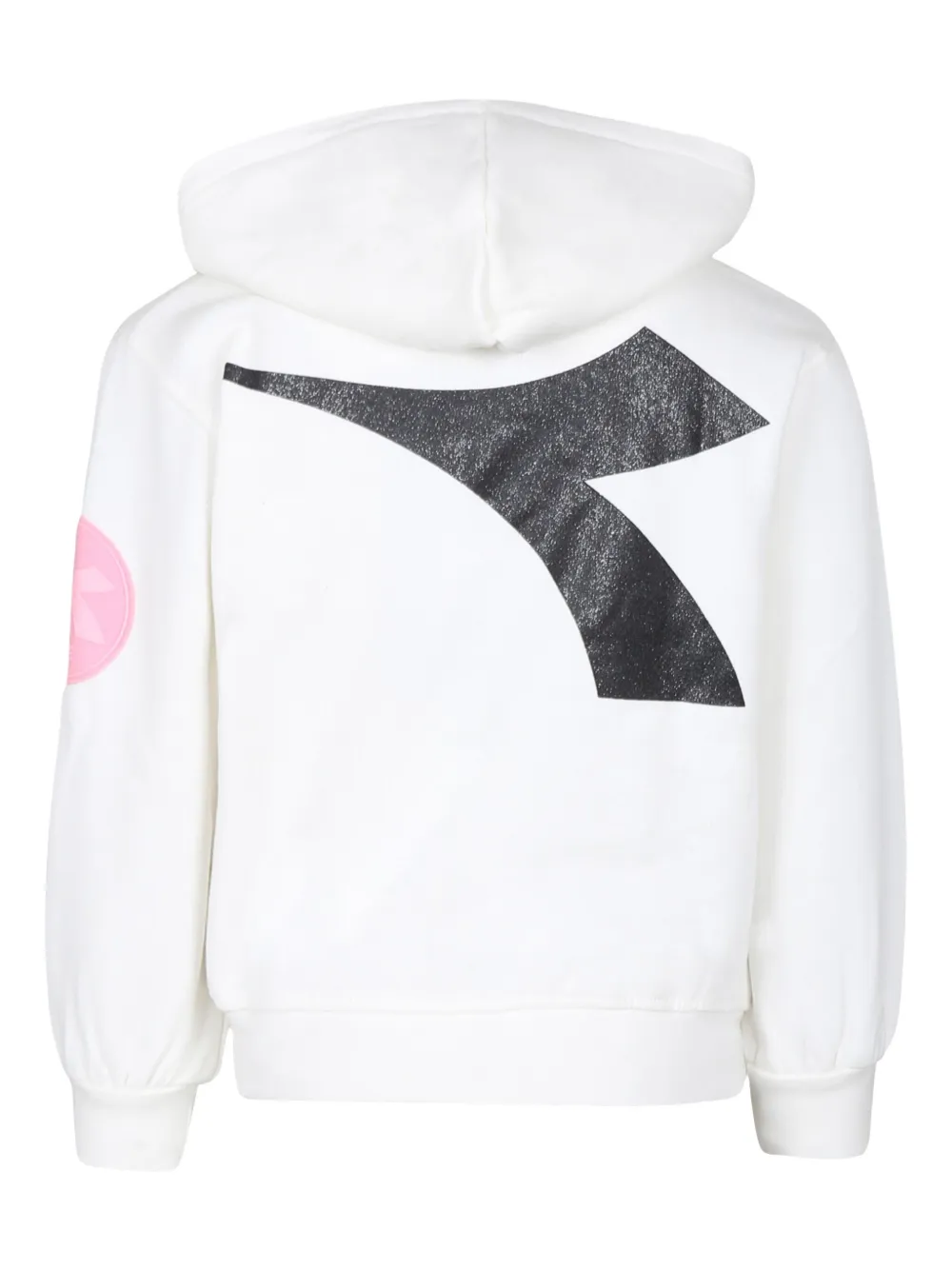 Shop Diadora Junior Logo-print Hoodie