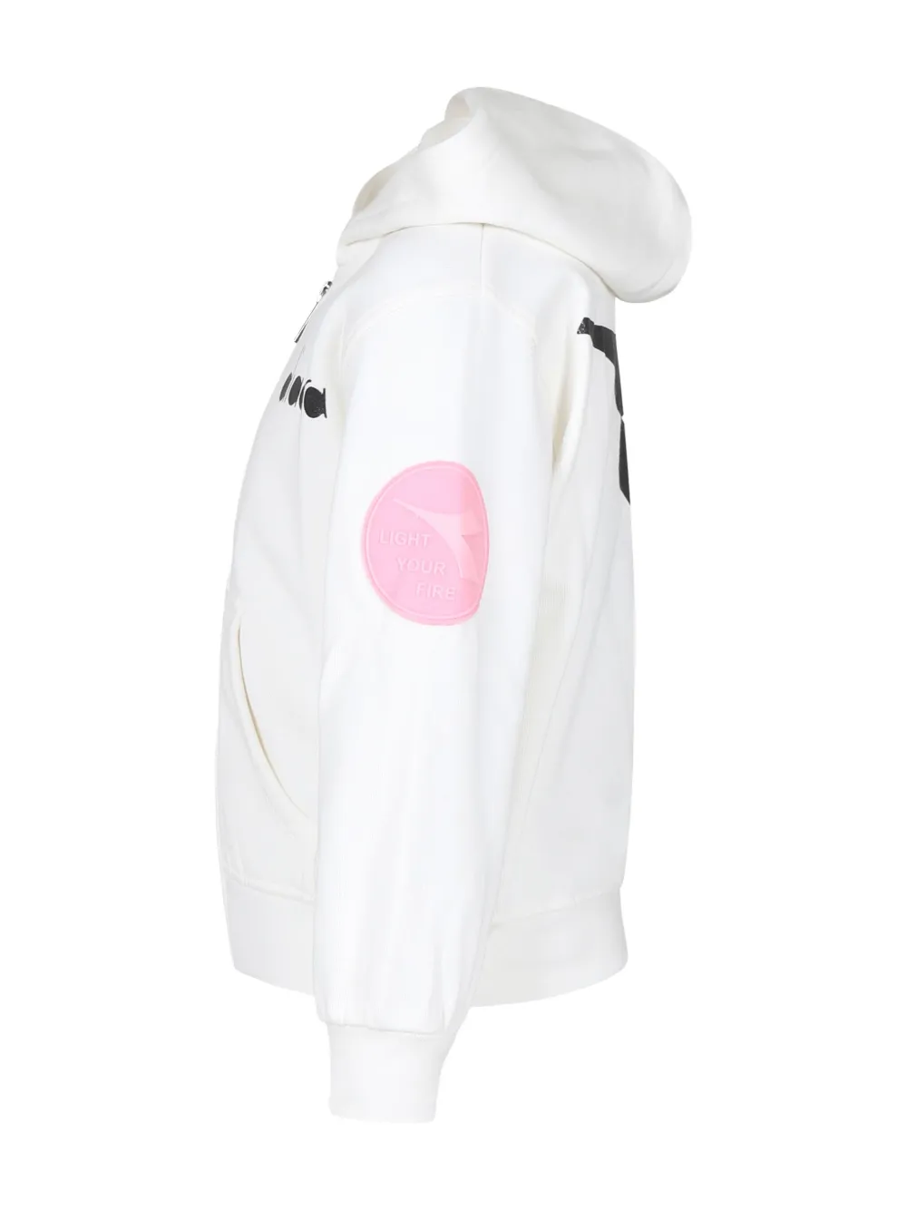 Shop Diadora Junior Logo-print Hoodie