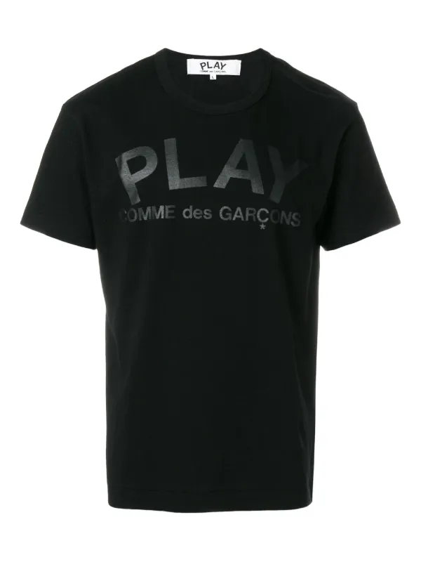 PLAY COMME des GARCONS Tシャツ バックロゴ M T-SHIRT LOGO PRINT PLAY LOGO｜COMME DES GARCONS
