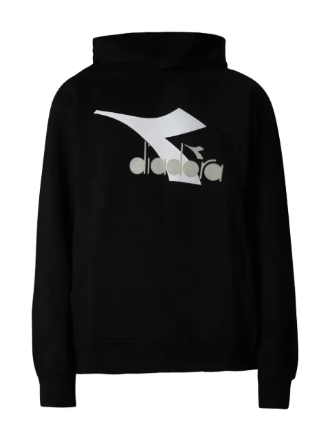 Diadora Junior logo-print hoodie