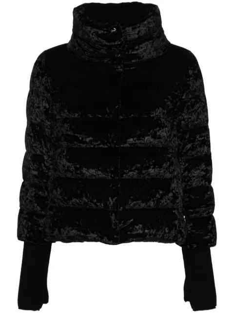 Herno logo-plaque jacket