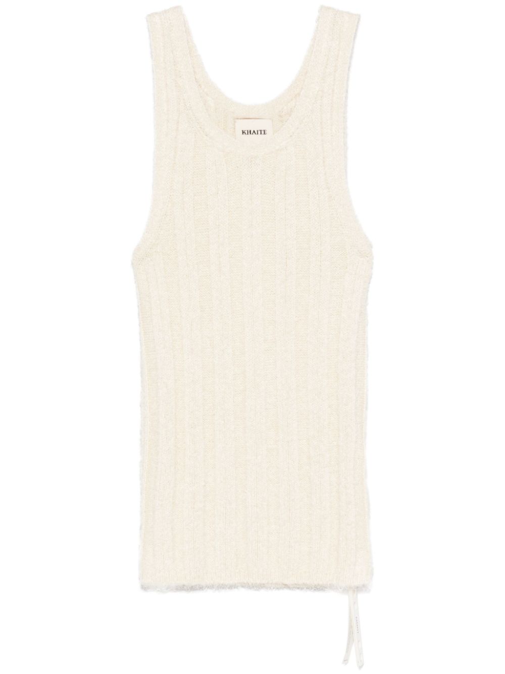 KHAITE Lena tanktop Beige