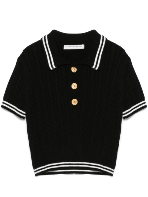 Alessandra Rich Klassisches Poloshirt