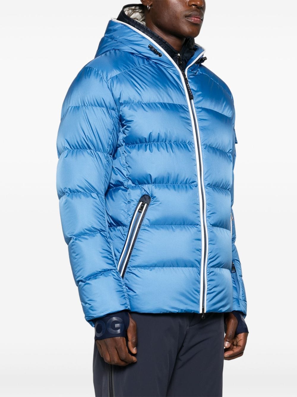 Shop Bogner Zayn-d Ski Jacket In Blue