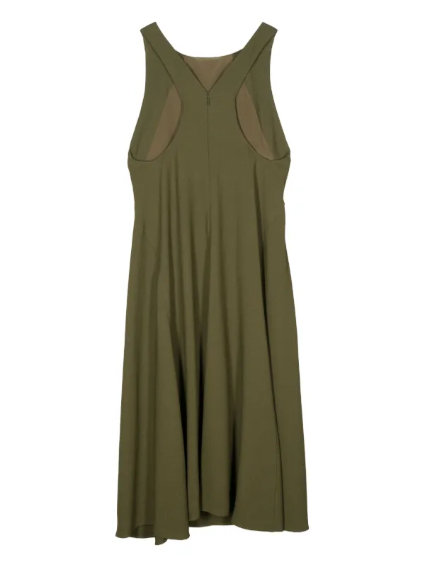ワンピース Fendi Olive Green Sable Dress FENDI Sablé Maxi Dress | Green | FARFETCH AO