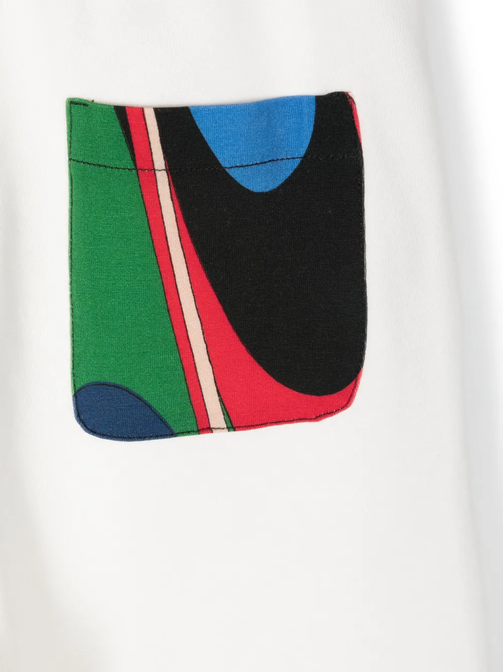 Pucci Junior Onde-print Track Trousers In White