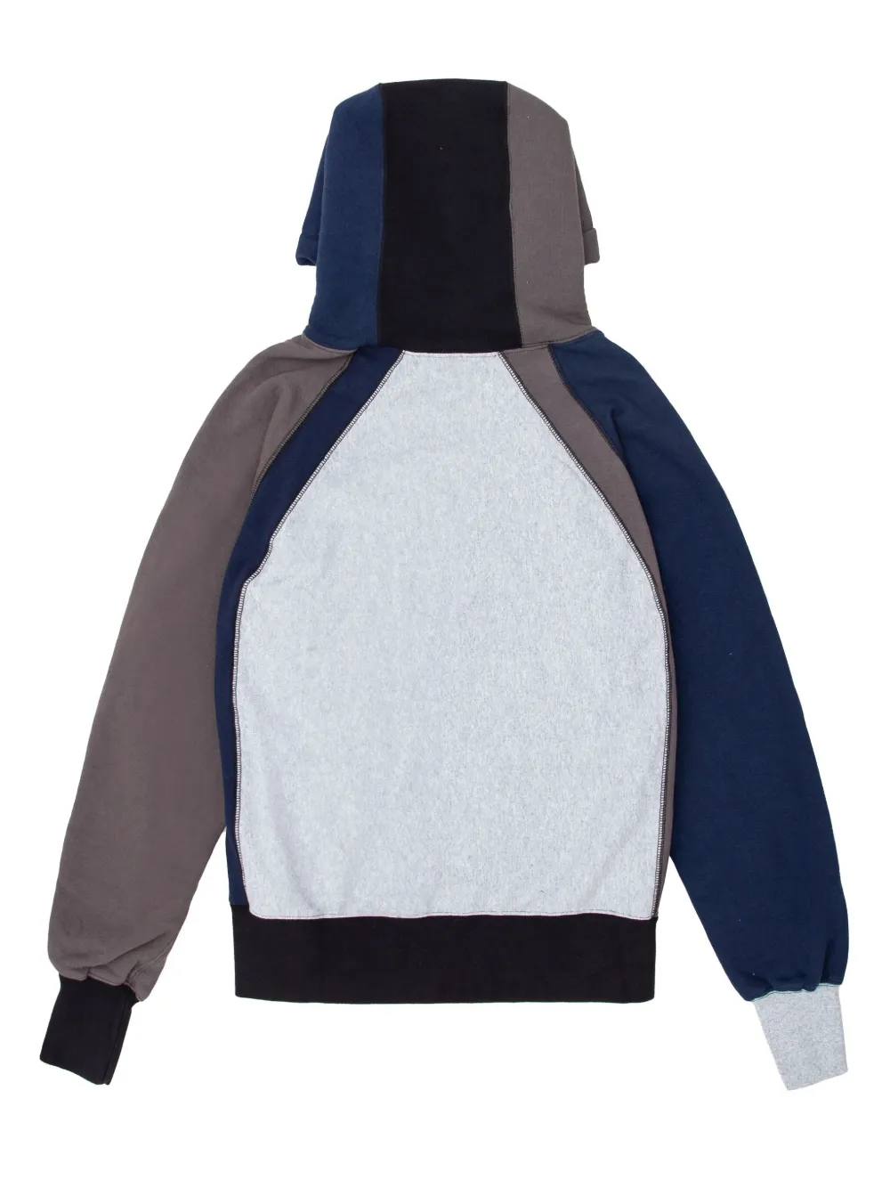 Engineered Garments raglan-sleeve hoodie - Zwart