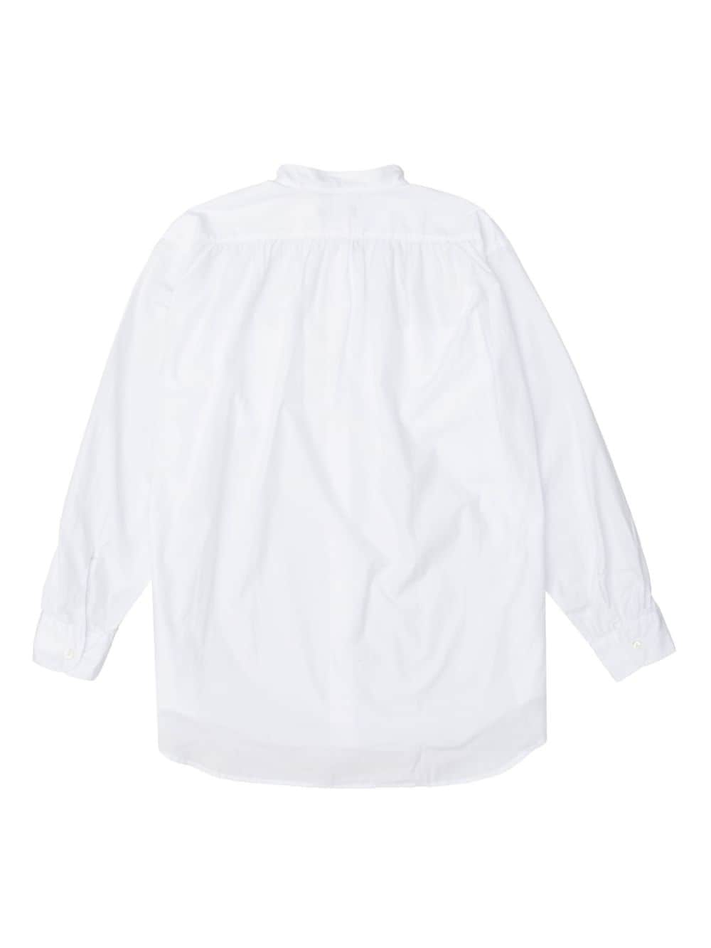 Engineered Garments wing-collar cotton shirt - Wit