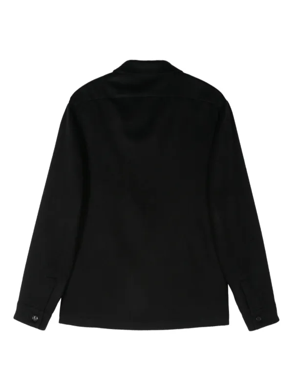 ジャケット・アウター BLACK BARRRETT 14SS Tailored Jacket Barena Cashmere Shirt Jacket | Black | FARFETCH