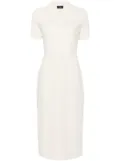 Theory Military midi dress - White