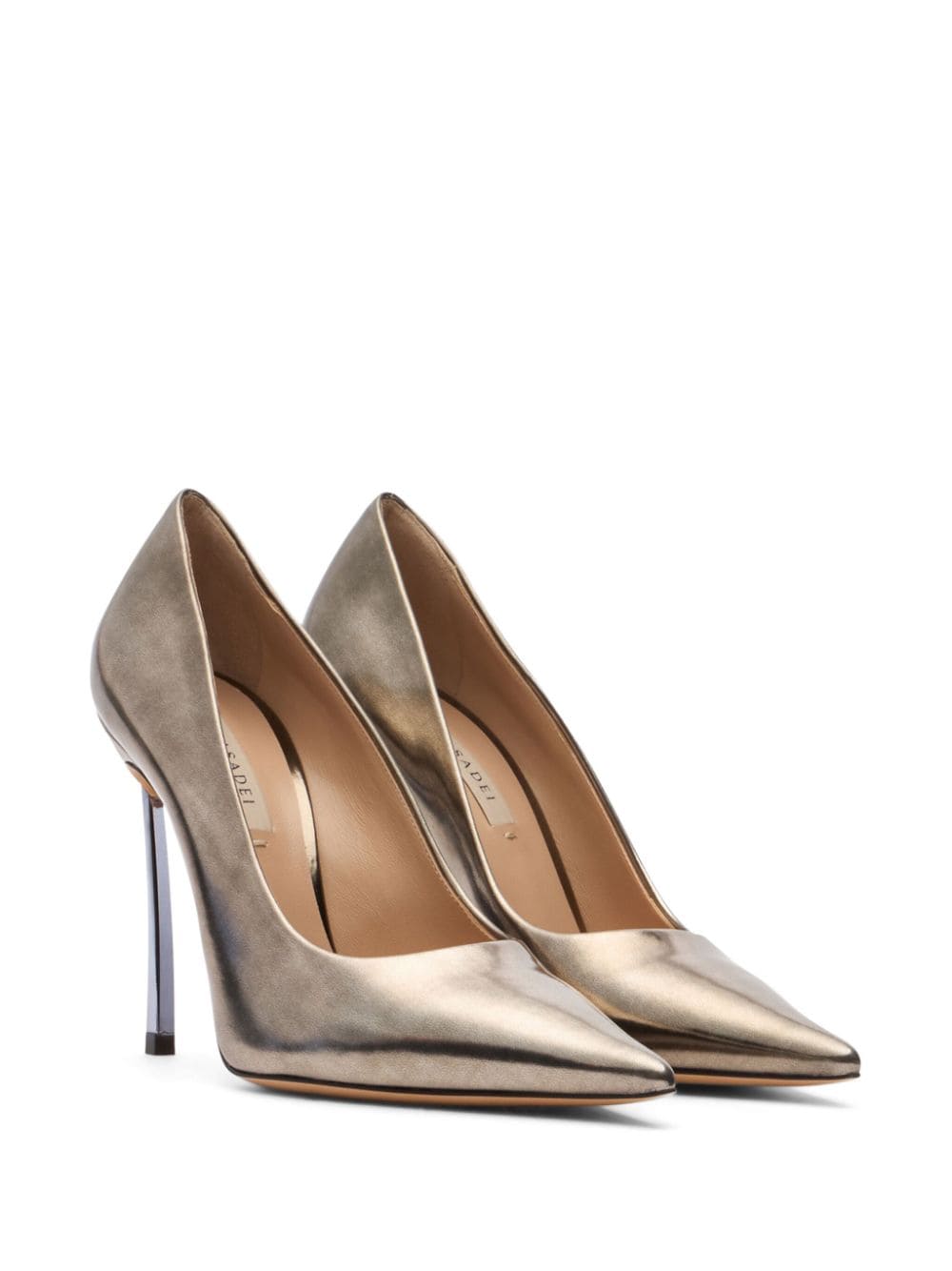 Casadei 100 mm Superblade Cosmic pumps Goud