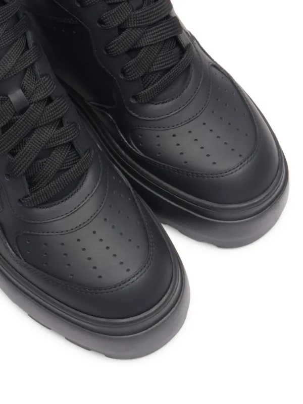 スニーカー CASADEI Women Sneakers 2J916J0201MIAKN9000 NERO BLACK Maxxxi Leather Sneakers in Black for Women | Casadei®
