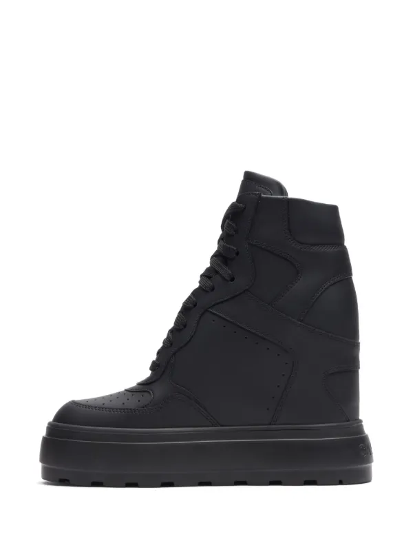 Casadei Wedge Sneakers Black FARFETCH ID