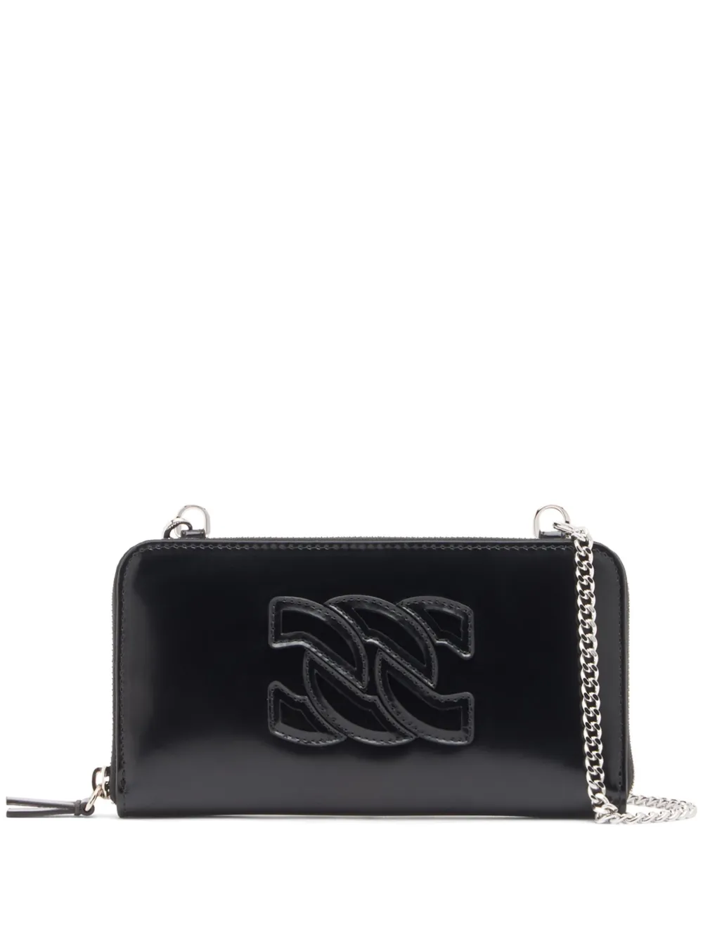 Casadei Wallet On Chain crossbodytas Zwart