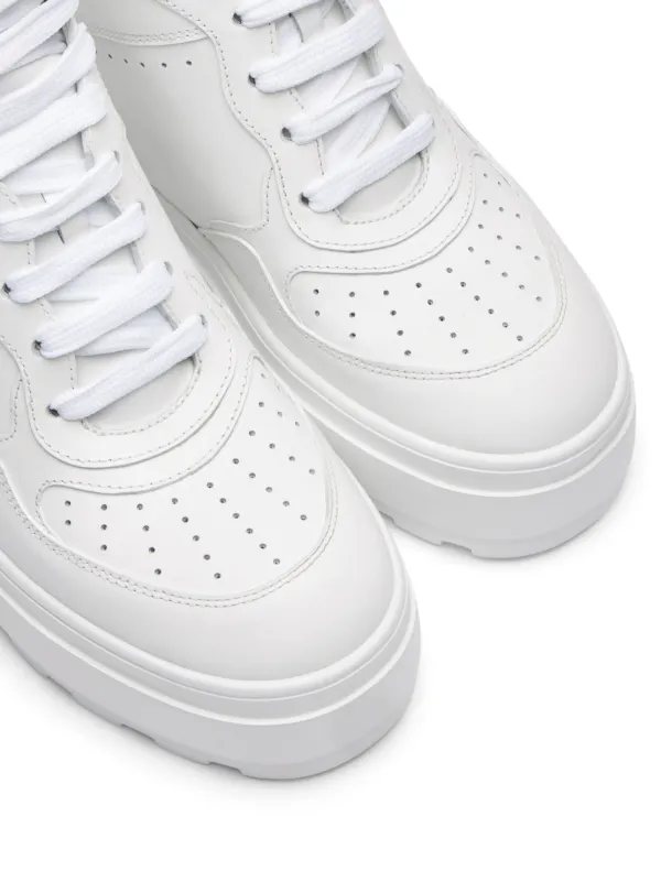 Casadei high-top Leather Sneakers White FARFETCH PH