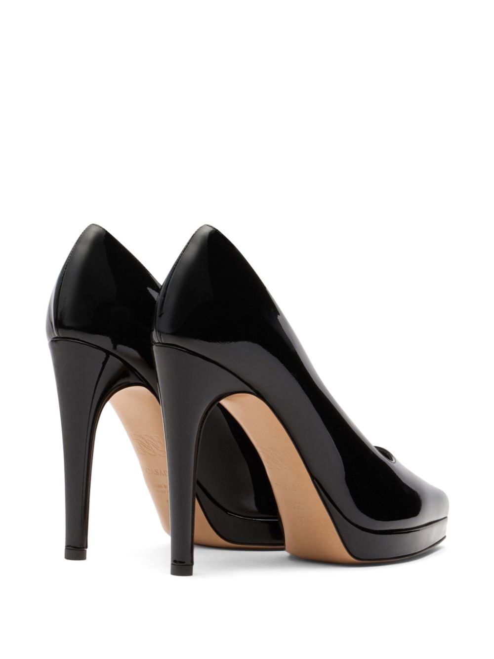 Casadei 100 mm Michelle pumps Zwart