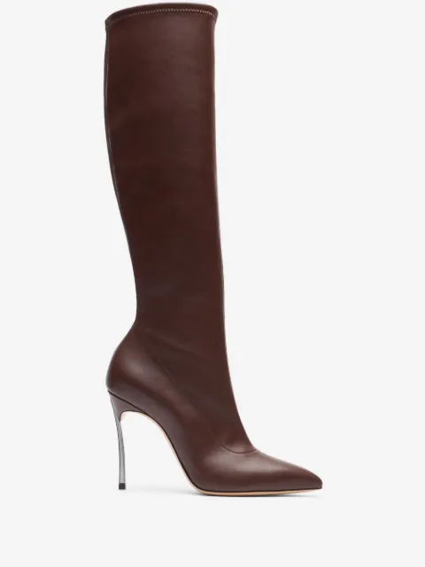 Casadei botas Blade con tacón de 100mm