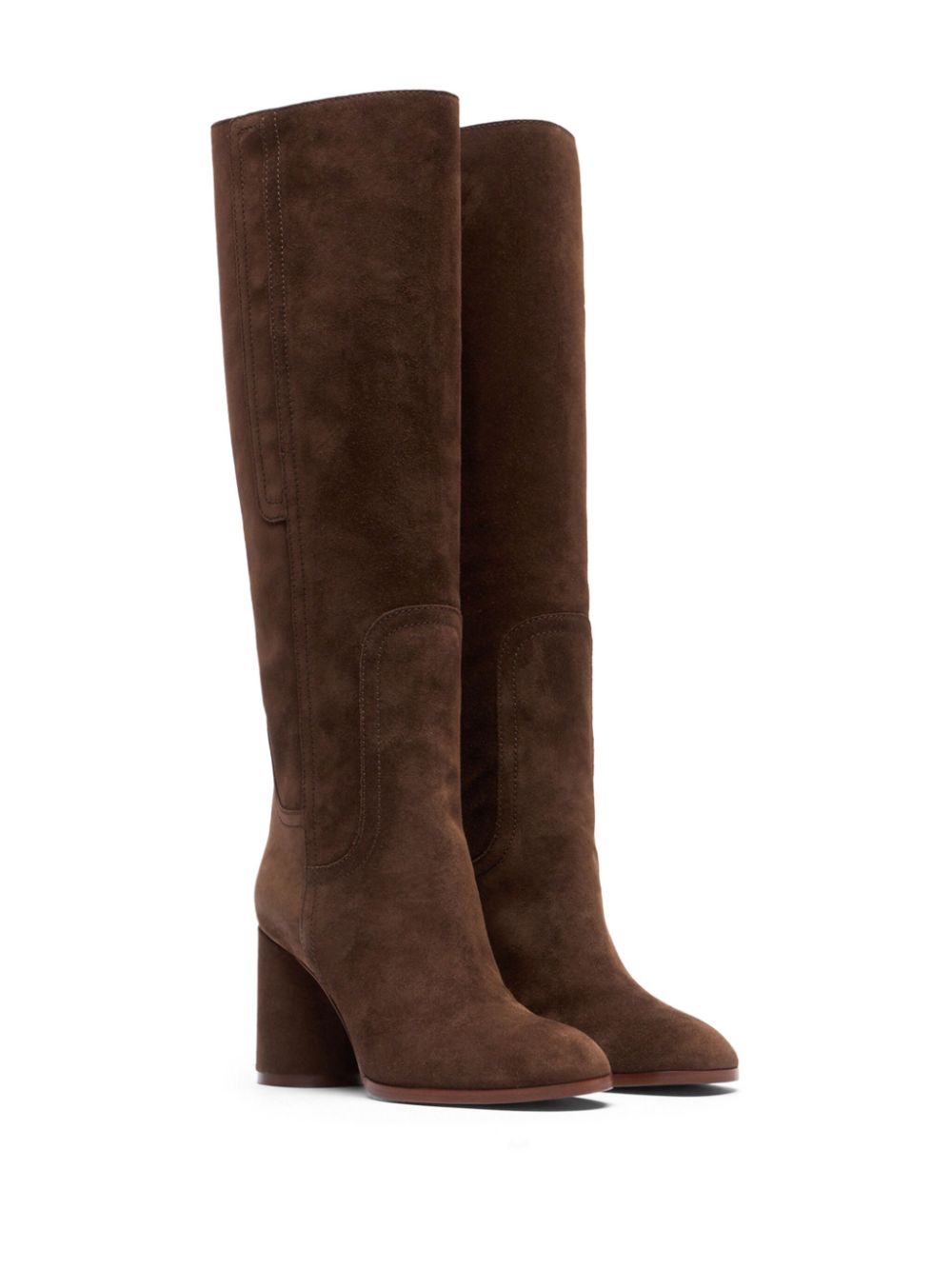 Casadei 80mm Cleo boots - Brown