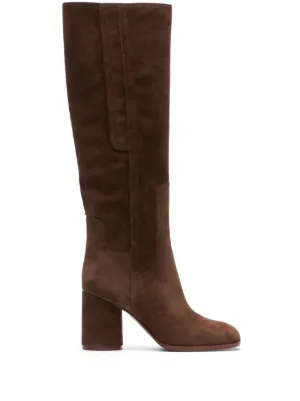 【CASADEI】 Superblade レザーブーツ Superblade Ankle Boots in Black for Women | Casadei®