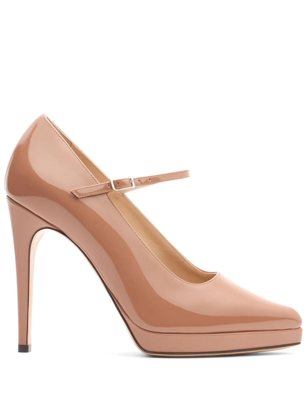 Casadei 100mm Michelle pumps Neutrals