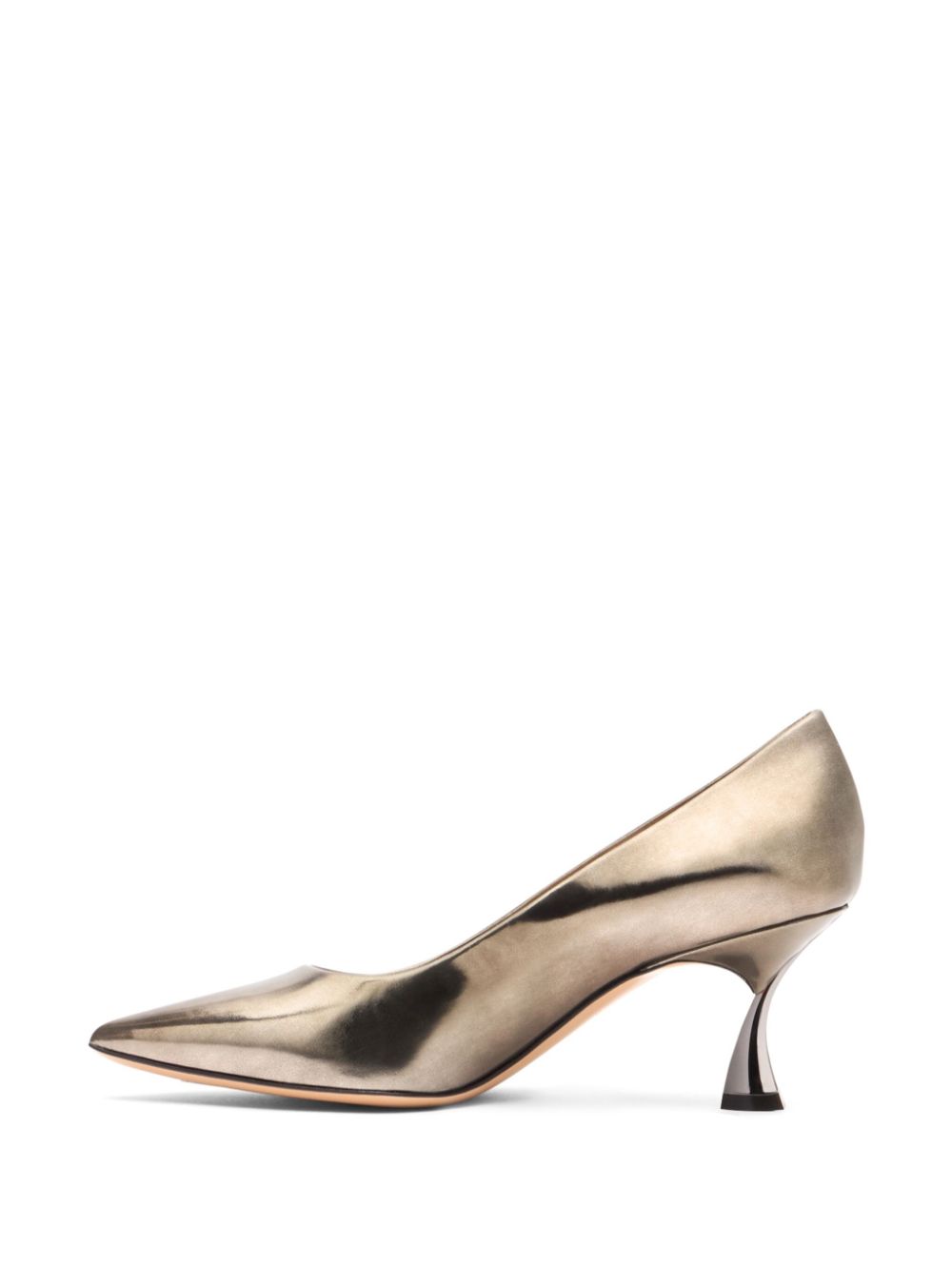 Casadei 60 mm K-Blade Cosmic pumps Goud