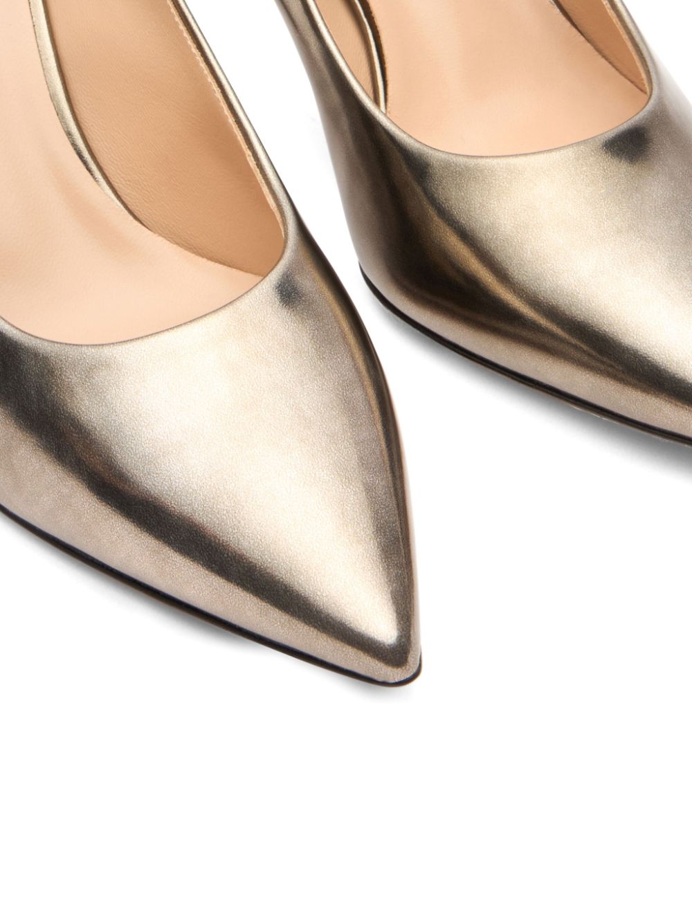 Casadei 60 mm K-Blade Cosmic pumps Goud