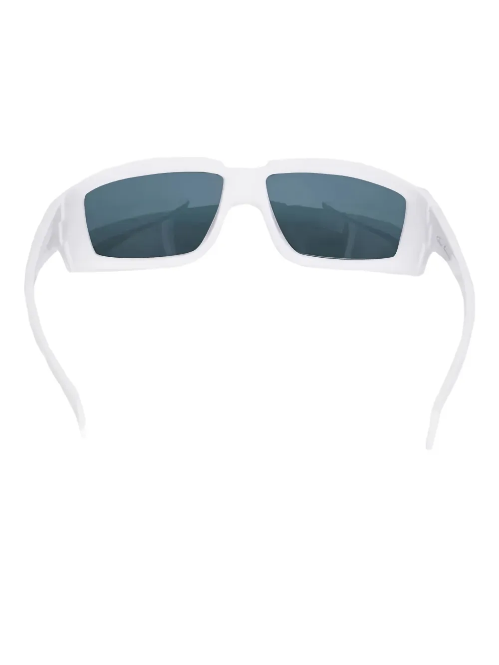 Rick Owens Drkshdw Rectangle-frame Sunglasses In Blue