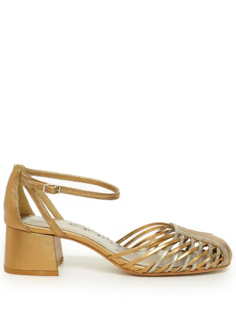 Sarah Chofakian 40mm Spiro pumps 
