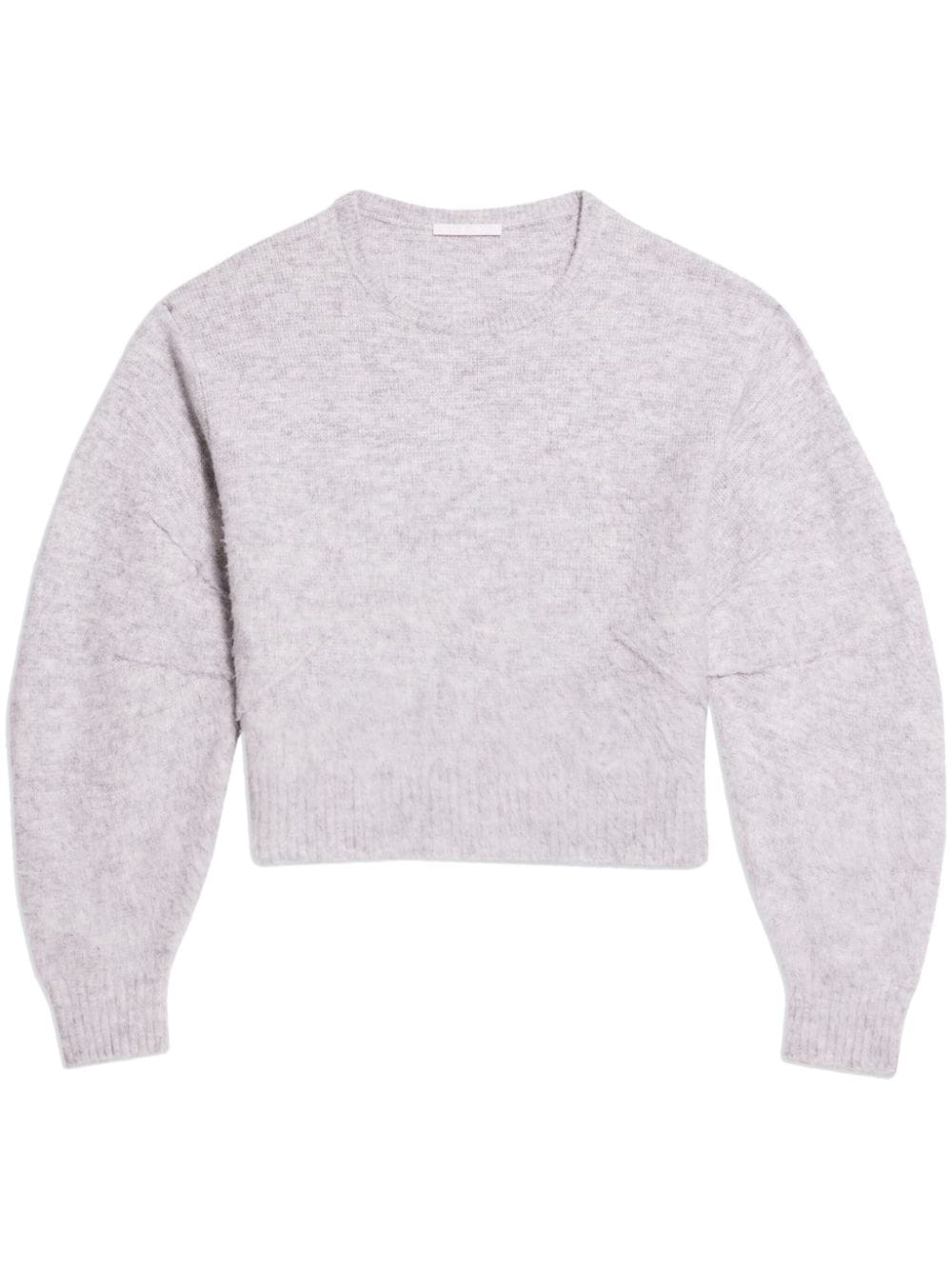 Shop Helmut Lang Apex Brushed-finish Jumper In Grau