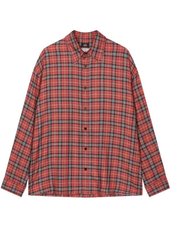 STUDIO TOMBOY チェック シャツ | オレンジ | FARFETCH JP STUDIO TOMBOY チェック シャツ | オレンジ | FARFETCH JP