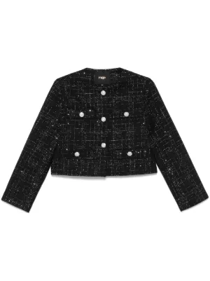 maje マージュ Paris 上品 ラッフル フローラル レイヤー 繋がら