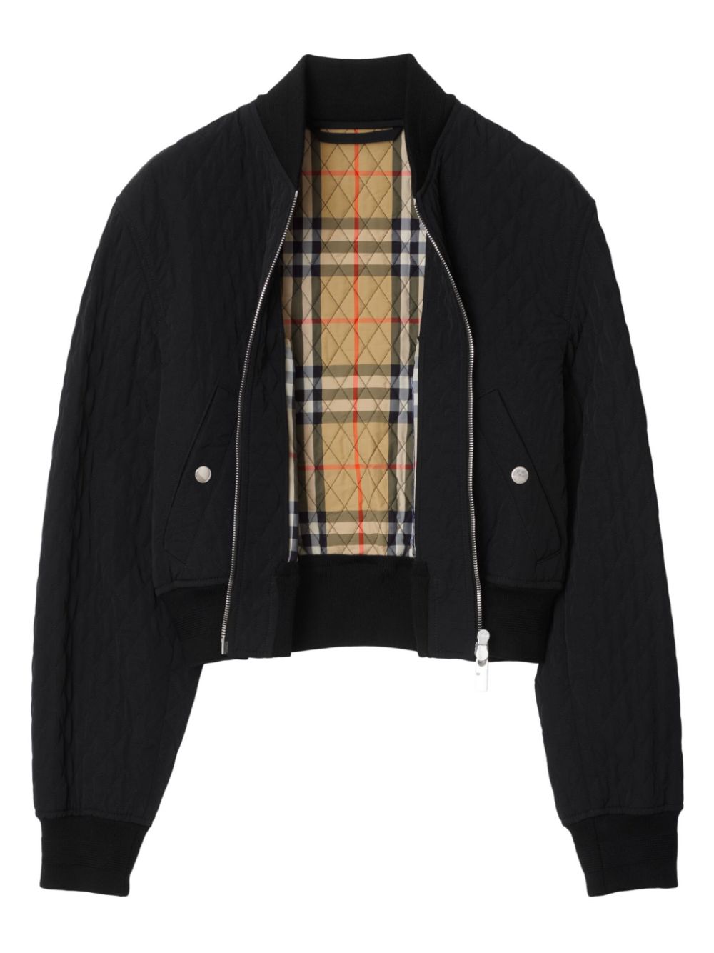 Burberry quilted cropped bomber jacket Women