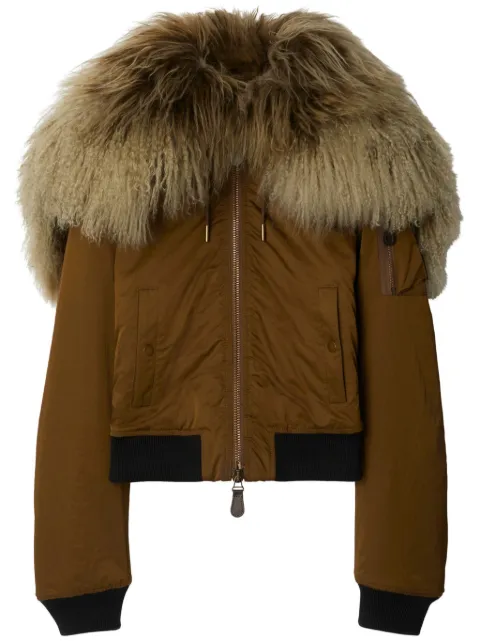 Burberry padded bomber jacket