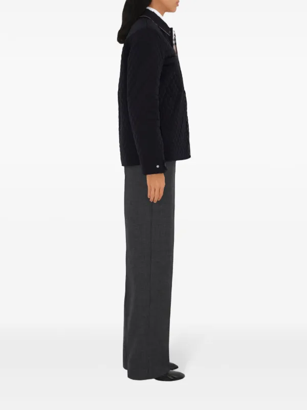 Burberry Quilted Reversible Jacket | Black | FARFETCH