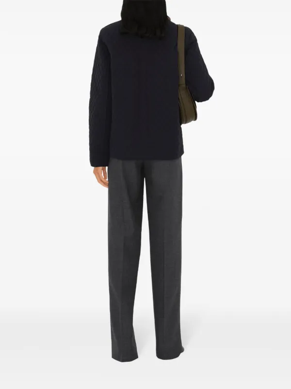 Burberry Quilted Reversible Jacket | Black | FARFETCH