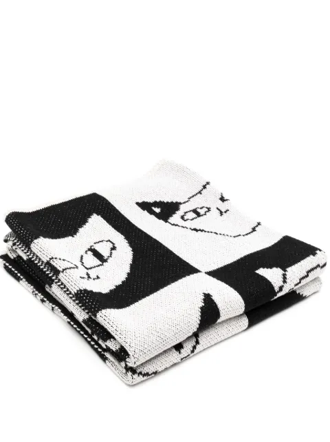 Slowdown Studio Cat Bingo blanket (102cm x 76cm)