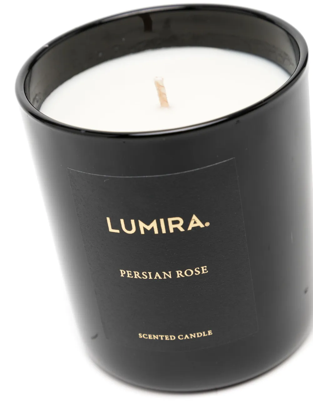 Lumira Persian Rose Candle In Black