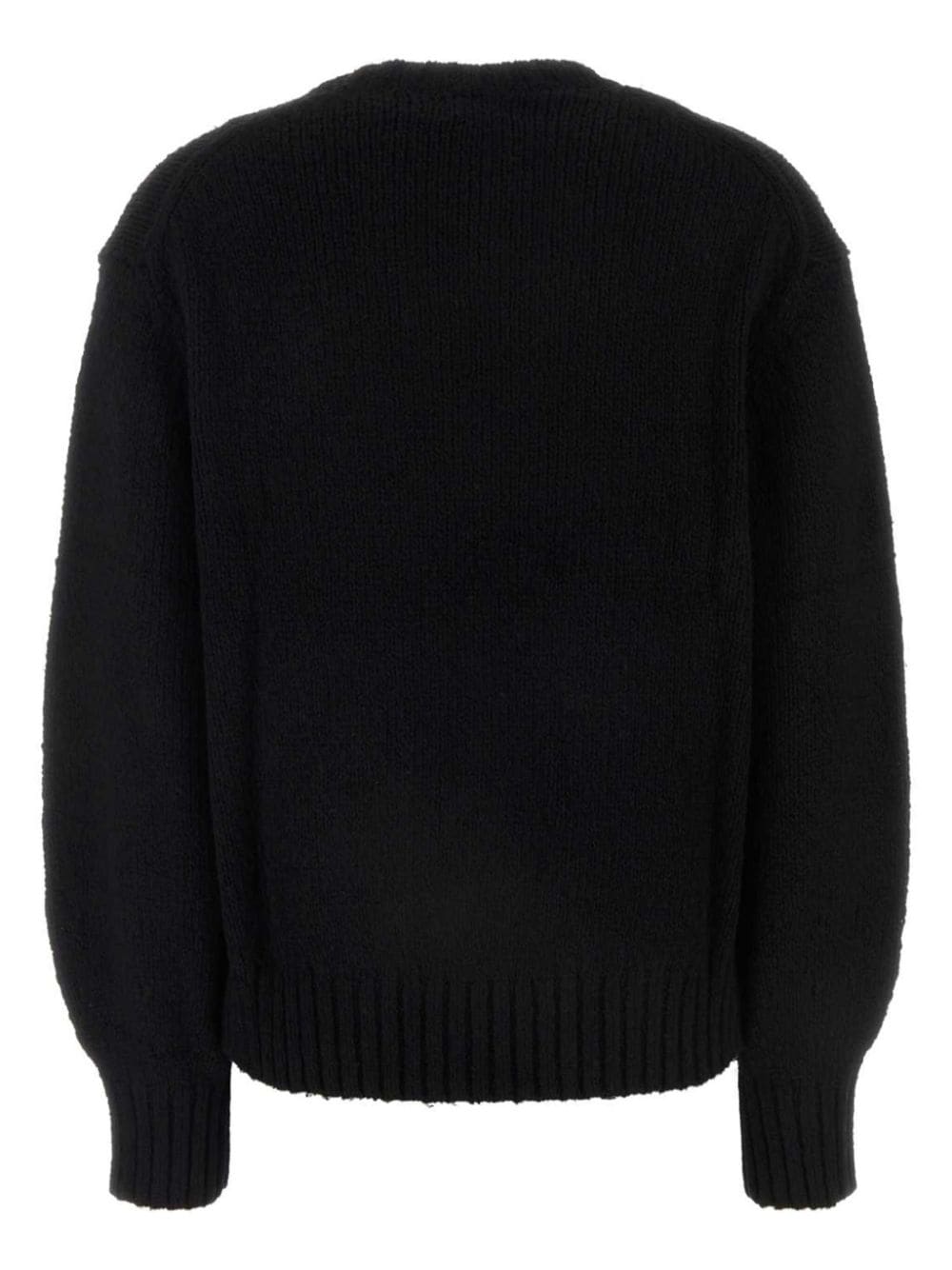 Polo Ralph Lauren intarsia-logo long-sleeve jumper - Zwart