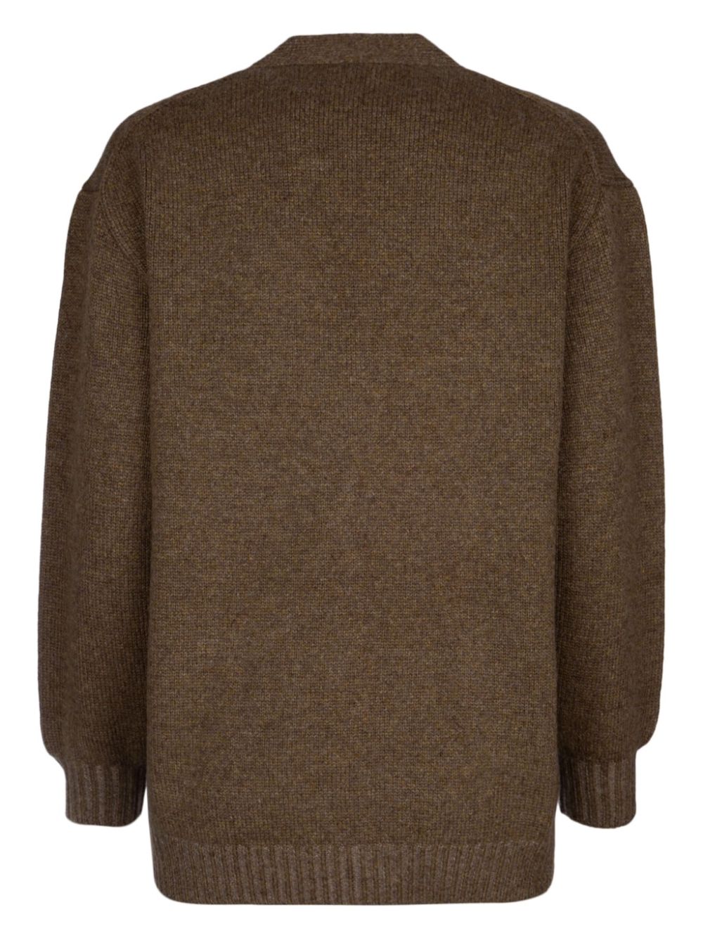 Loro Piana Pastore wool cardigan - Bruin