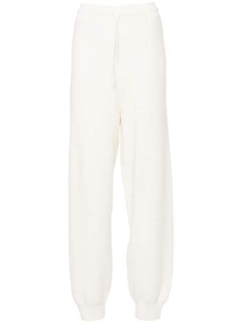 Fabiana Filippi waffle-knit track pants